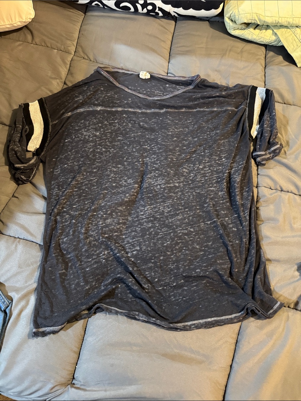Women’s We The Free Sparkly, Jersey Type Sleeve Shirt.